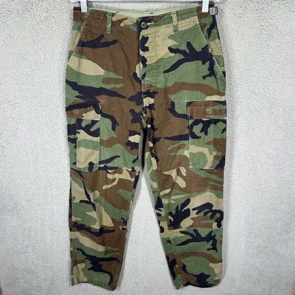 Propper Pants Mens S Woodland Camo Utility Army Combat‎ Uniform Trouser - Picture 1 of 10